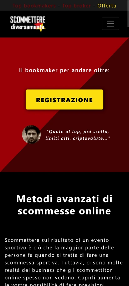 Blog Faenzagiardini Screenshot della homepage